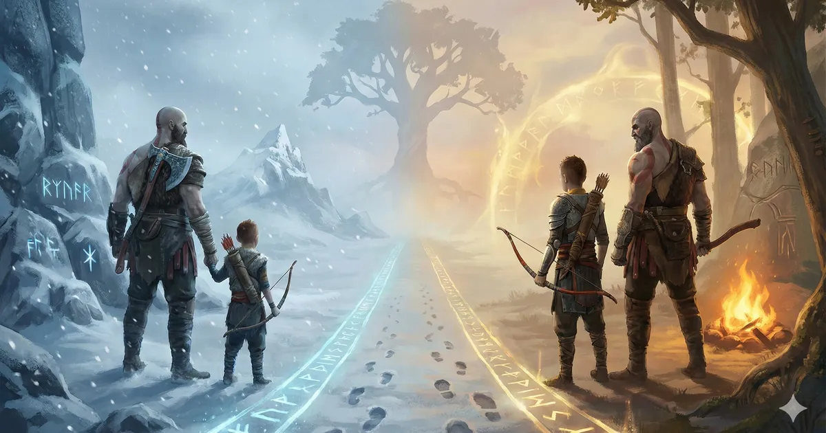 God of War 북유럽 시리즈: 게임과 함께 성장한 아버지와 아들 이야기